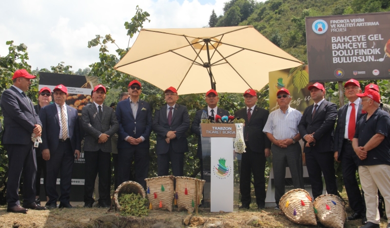STB Başkanı Mustafa Genç ;”Fındık Haftası” çerçevesinde Trabzon’da düzenlenen etkinliklere katıldı