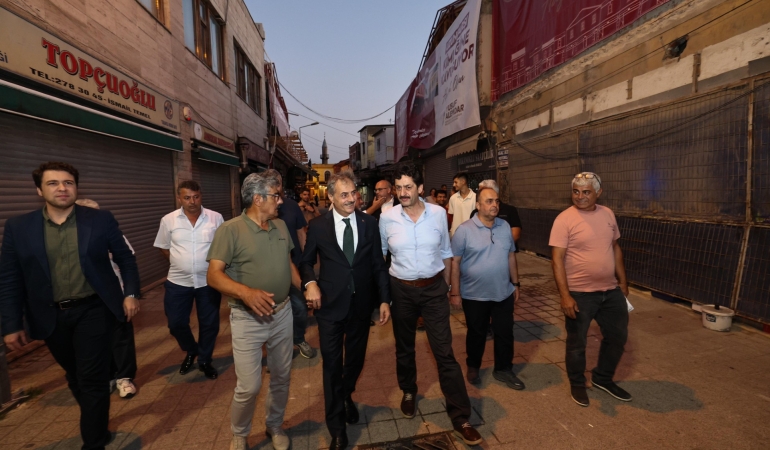 Yusuf Alemdar açıkladı: Tarihi Uzunçarşı için bir müjde daha