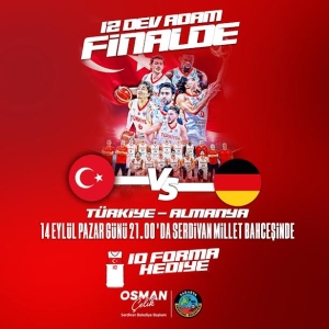 Milli Takım Şampiyonluğa Oynayacak Coşkusu Serdivan Millet Bahçesi’nde Yaşanacak