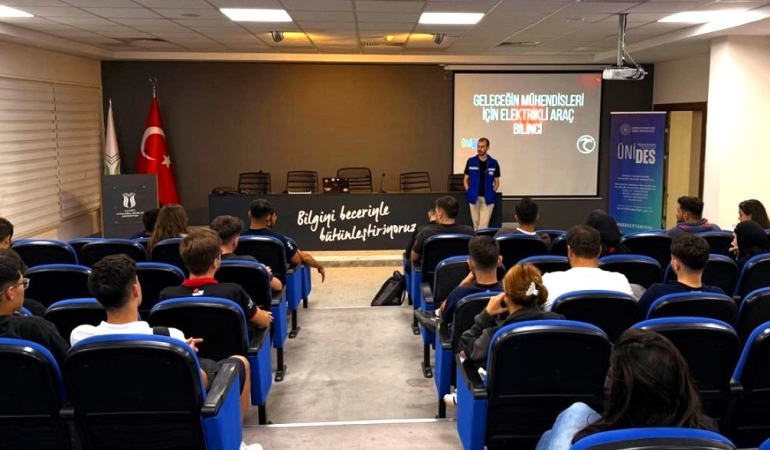Geleceğin mühendislerine elektrikli araç eğitimi