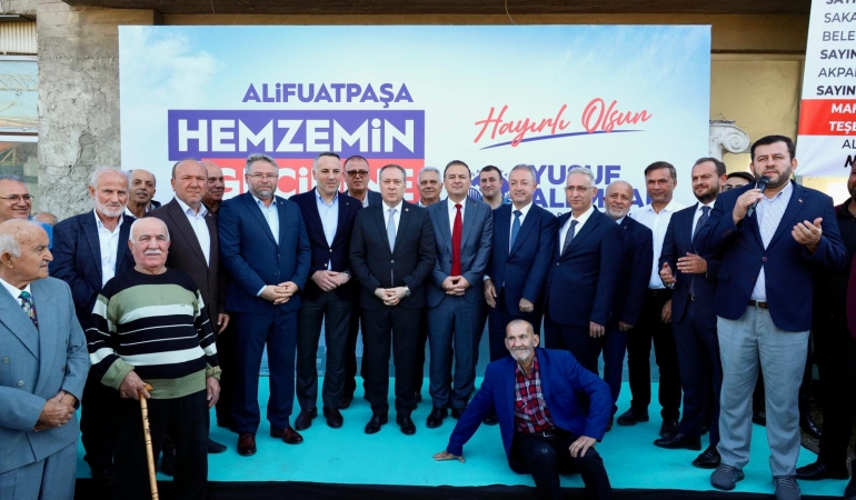 Alifuatpaşa’da 11 yıllık hasret bitti, yüzler gülüyor