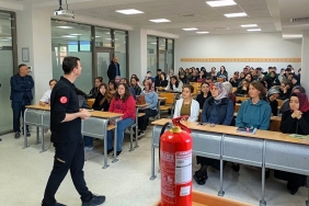 Ferizli MYO’da yangın tatbikatı yapıldı 1 2 (1)