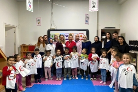 SUBÜ öğrencileri Minikleri geleneksel sanatla buluşturdular 1 2 (2)