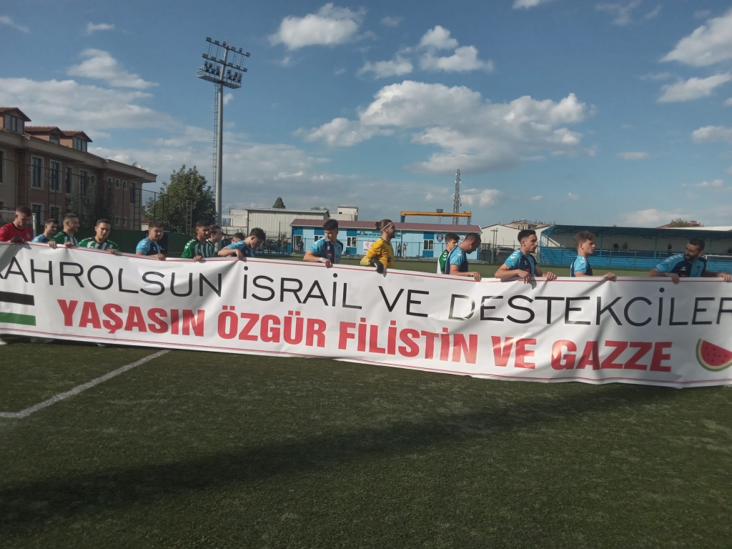 Süper Amatör küme İsrailli protesto ile start aldı
