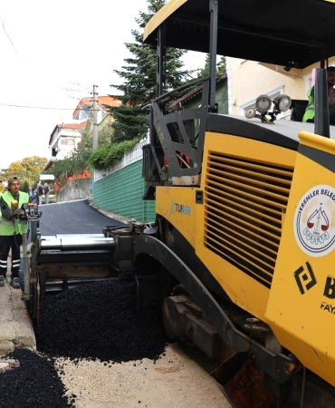 ERENLER BELEDİYESİ ASFALTTA HIZ KESMİYOR (5)