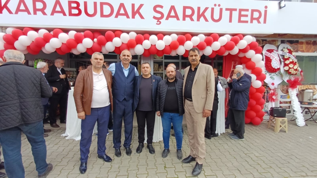 Karabudak Şarküteri Arifiye’de açıldı; Başkan Karakullukçu’dan mesaj