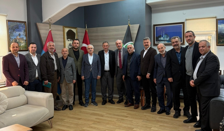 Dernek Başkanları Trabzonlular Derneği’nde Aynı Masada Buluştu