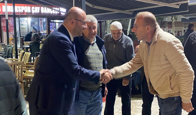 MHP SAKARYA İL BAŞKANI OĞUZ ALKAŞ: “DERDİN DERDİMDİR” SOHBETLERİ KAPSAMINDA KAZIMPAŞA’DAYDI