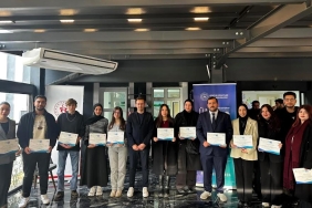 ÜNİDES projeli öğrenci topluluklarına teşekkür