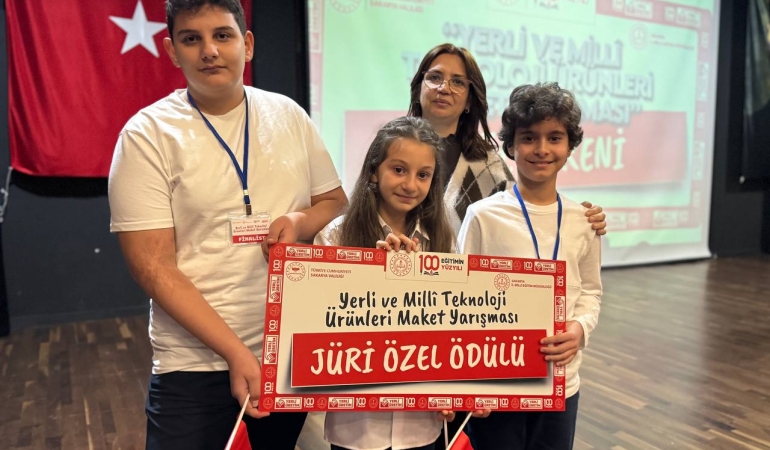 Maket yarışmasında SGM öğrencilerine jüri özel ödülü