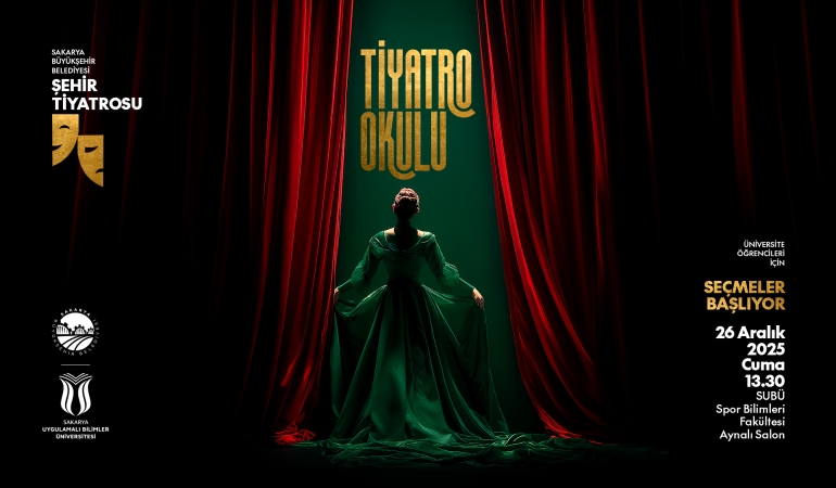 Sakarya’da geleceğin yetenekli oyuncuları bu okulda keşfedilecek Tarih belli oldu, perde açılıyor…