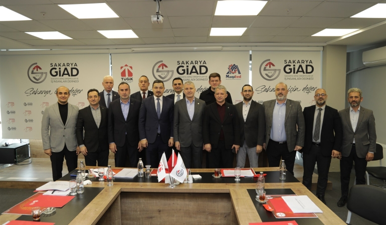 Sakarya Ekonomi Tabanlı STK Başkanları SakaryaGİAD Ev Sahipliğinde Bir Araya Geldi