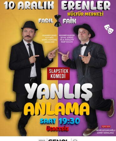 ERENLER’DE KÜLTÜR VE SANAT PROGRAMLARI TİYATRO İLE DEVAM EDECEK