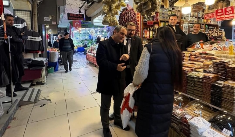 Ecevit Keleş: Katlıpazar Esnafımızın Sorunlarını Yerinde Dinledik