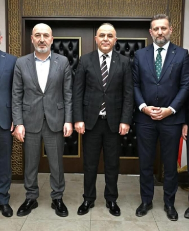 MÜSİAD Sakarya’dan İl Emniyet Müdürü Mehmet Ömür Saka’ya ziyaret