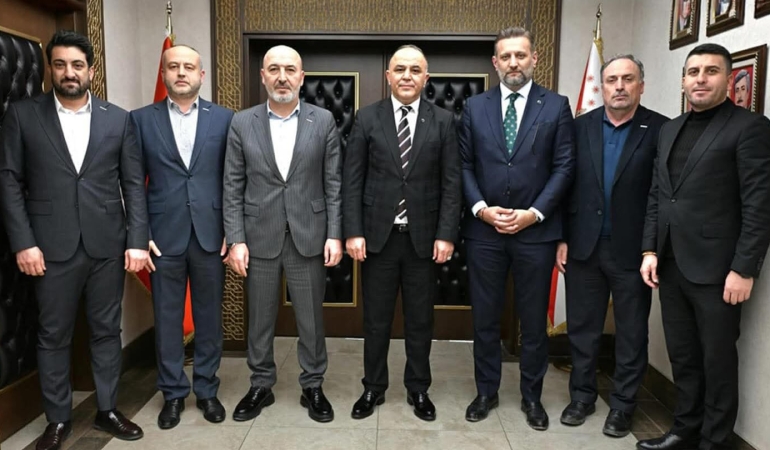 MÜSİAD Sakarya’dan İl Emniyet Müdürü Mehmet Ömür Saka’ya ziyaret