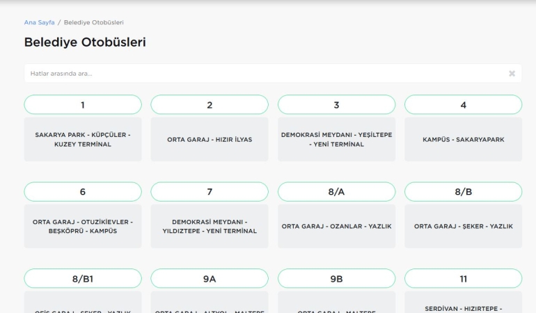 Büyükşehir’den dijital hamle: SAKUS ve canlı takip artık çok daha pratik