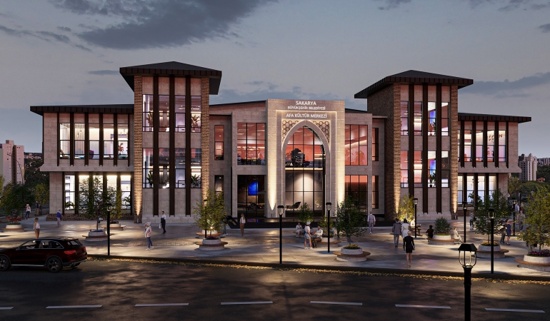 Sakarya’nın yeni AFA Kültür ve Kongre Merkezi işte böyle olacak