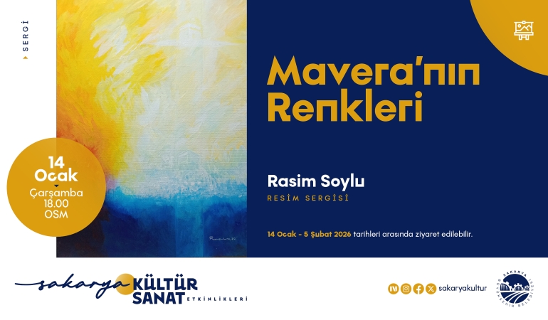 ‘Mavera’nın Renkleri’ sergisi OSM’de sanatseverlerle buluşuyor