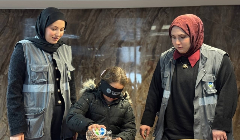 Büyükşehir’den Beyaz Baston Haftası’na özel farkındalık etkinliği