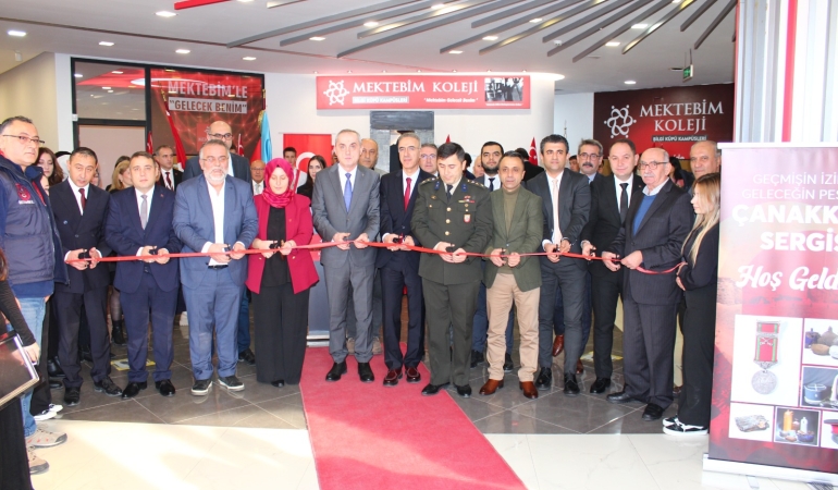 Çanakkale ruhu Sakarya’da canlandı; Mektebim Koleji’nden anlamlı ve örnek sergi