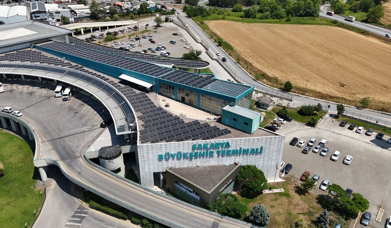 Büyükşehir’den sürdürülebilir gelecek için güçlü adımlar;  Terminal GES hizmet binalarına elektrik üretiyor