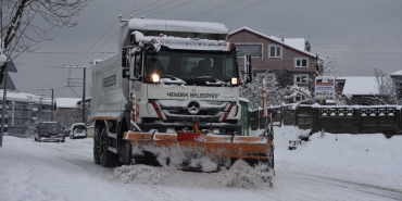 HENDEK’TE KARLA MÜCADELE ÇALIŞMALARI ARALIKSIZ SÜRÜYO
