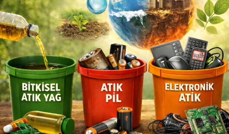 Büyükşehir, vatandaşların desteğiyle binlerce kilo atığı geri dönüştürdü