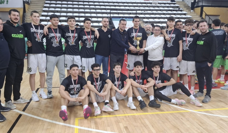 Gelişim U 16 da yine Şampiyon 89-80
