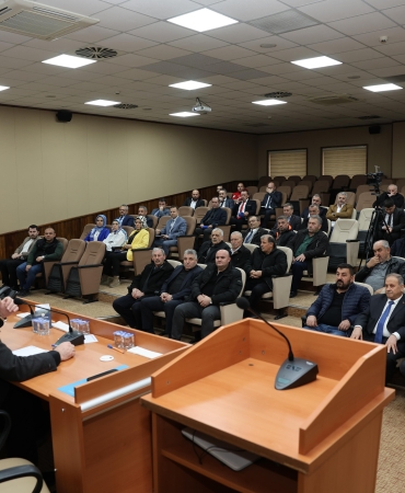 BAŞKAN ŞENOL DİNÇ MUHTARLARLA BULUŞTU (2)