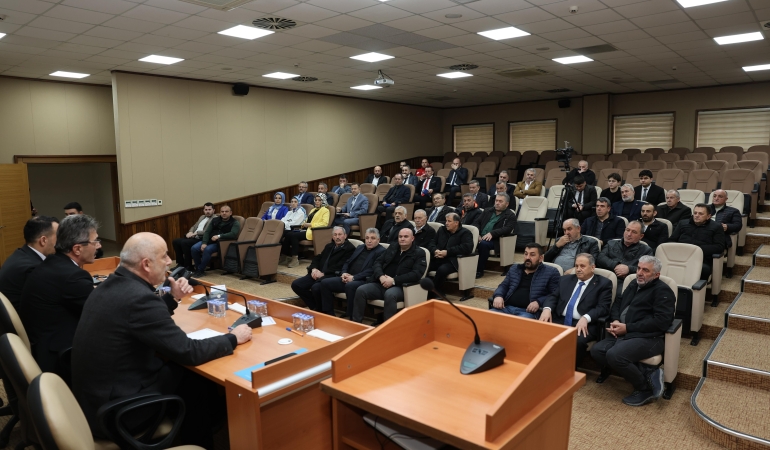 BAŞKAN ŞENOL DİNÇ MUHTARLARLA BULUŞTU (2)