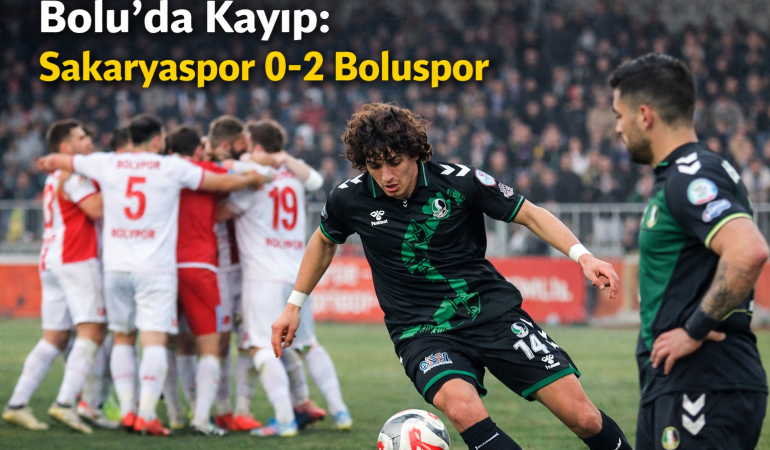Sakaryaspor Bolu’da Yine Kaybetti: 2-0