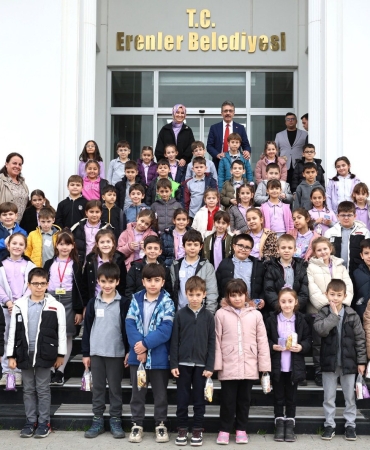 MİNİKLERDEN ERENLER BELEDİYESİ’NE ZİYARET (4)