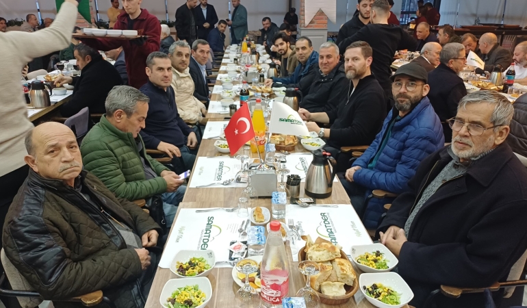SAMATDER iftarında birlik mesajı ve plaket töreni