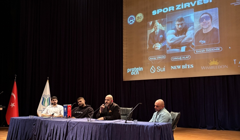 SUBÜ’de spor ve kariyer konuşuldu