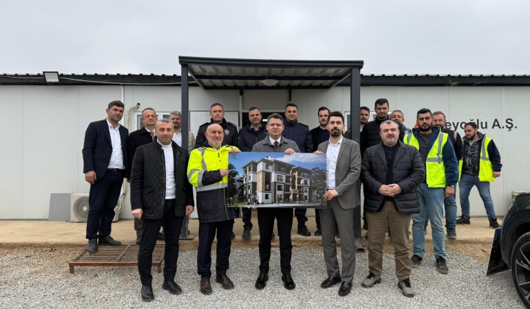 İKBALİYE MAHALLESİ’NDE TOKİ KONUTLARI YÜKSELİYOR