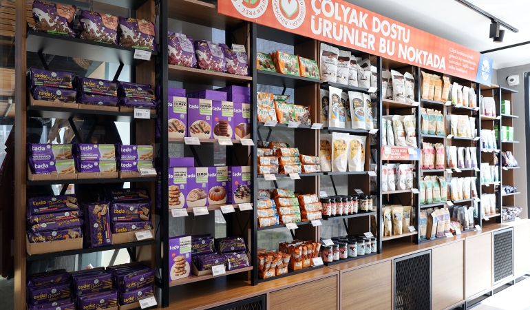 Çölyak hastaları tek noktadan istedikleri ürünlere ulaşabiliyor