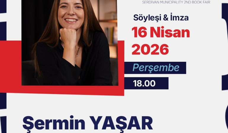 Serdivan Kitap Fuarı’nda 16 Nisan Söyleşileri Kitapseverleri Bekliyor