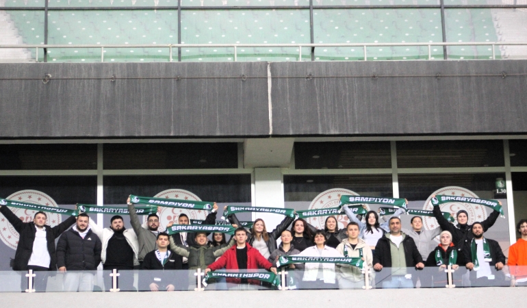 Saha deneyimi için Sakaryaspor maçındaydılar