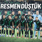 Sakaryaspor'dan düşüş anı