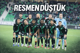 Sakaryaspor'dan düşüş anı