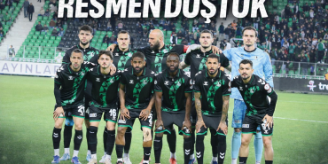 Sakaryaspor'dan düşüş anı