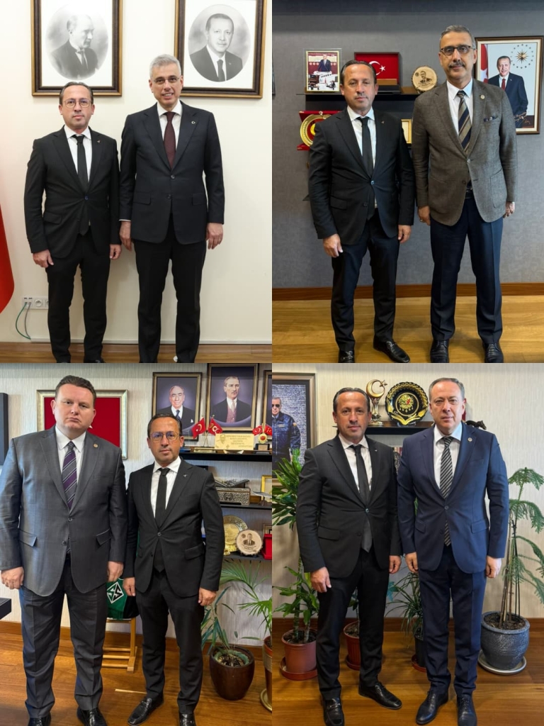 Muhtar Akıncık’tan Ankara'da önemli ziyaretler