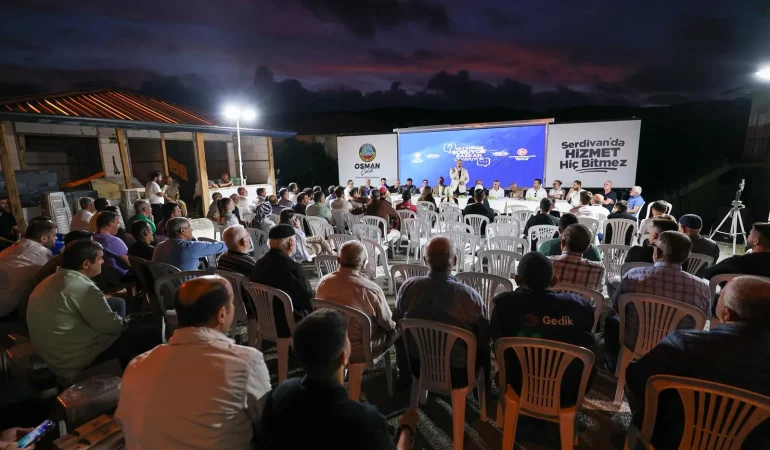 Yukarıdereköy’de “Vatandaş Sordu, Başkan Cevapladı”