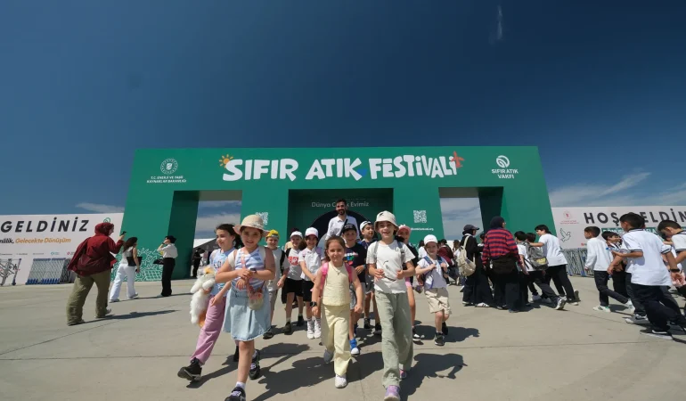 Sıfır Atık Festivali’nde Büyükşehir’in standına yoğun ilgi