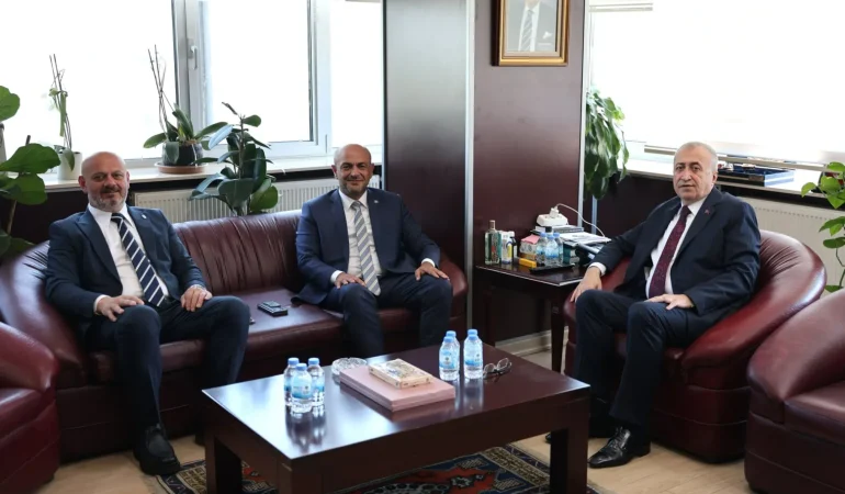 Kılıçaslan ve Sarıoğlu’ndan Balcı’ya ziyaret
