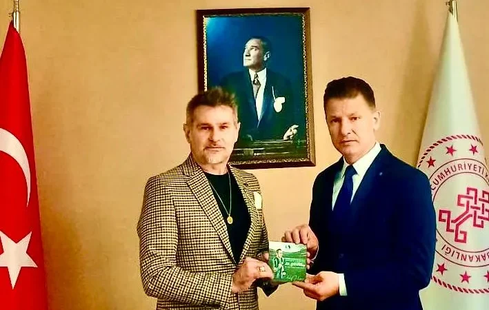 Akif Yener’den İl Kültür ve Turizm Müdürü Süleyman Acar’a ziyaret