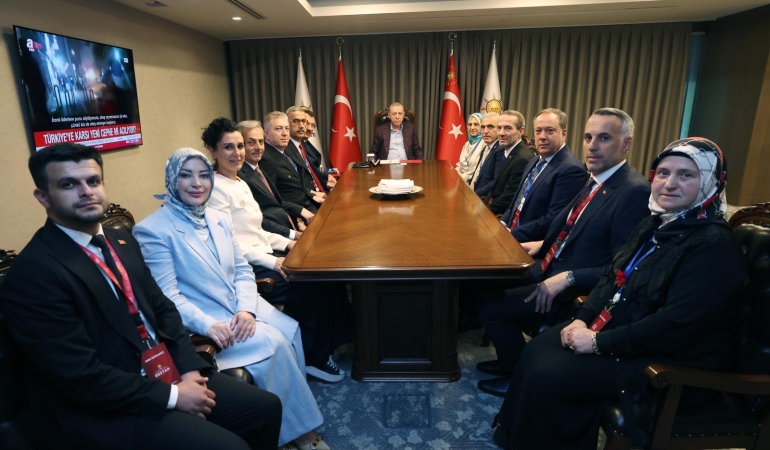 Cumhurbaşkanı Erdoğan, Sakarya heyetini kabul etti
