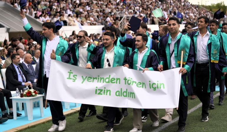 SUBÜ’de mezuniyet töreni hazırlıkları tamam