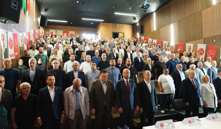 ALKAŞ: “SALONLARA SIĞMAYAN COŞKU, MİLLİYETÇİ HAREKET PARTİSİ’NİN MİLLETİMİZİN GÖNLÜNDEKİ YERİNİN EN AÇIK GÖSTERGESİDİR”